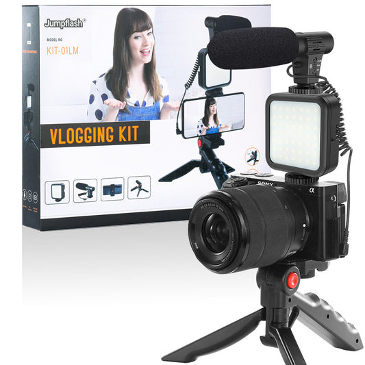 Tripod Kit Vlogging Photography With Smartphone Video Studio