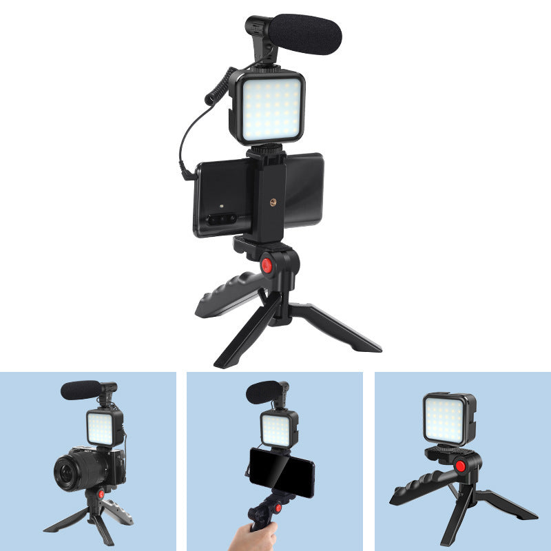 Tripod Kit Vlogging Photography With Smartphone Video Studio