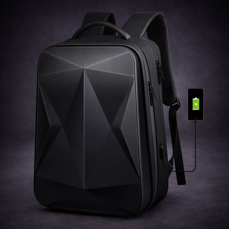 Hard-Shell Backpack with USB Charging | Aquasafe
