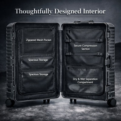 20″ Hard-Shell Carry-On Suitcase