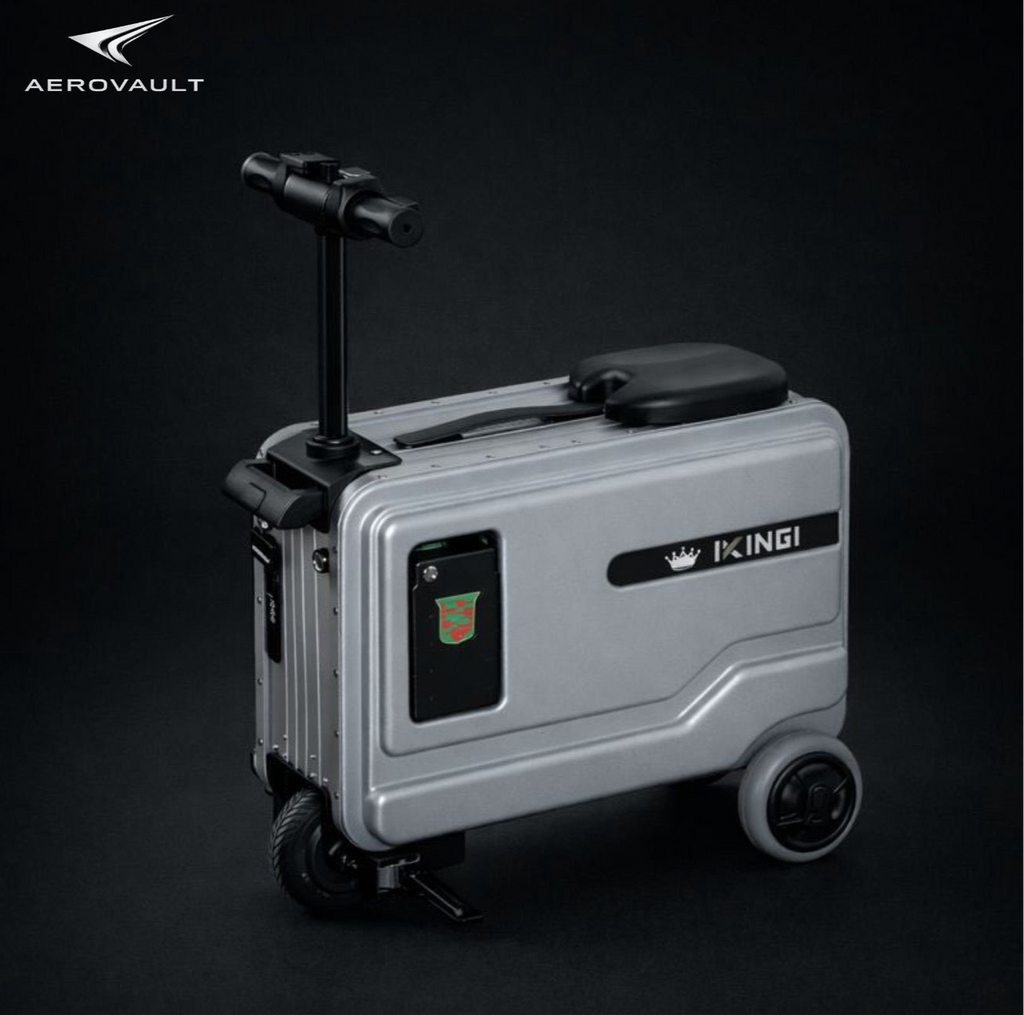 Electric Ride-On Smart Luggage