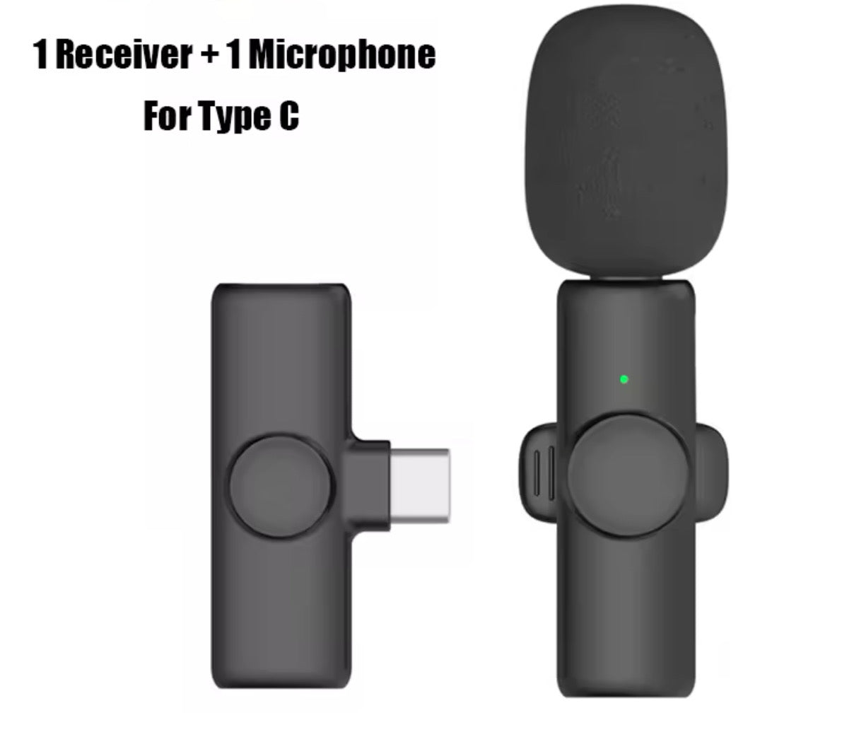Wireless microphone Compactible Type C