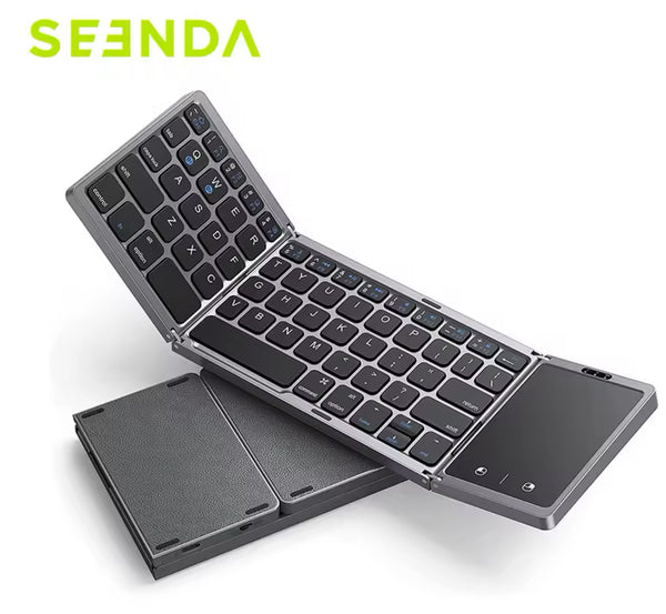 Foldable Bluetooth Keyboard - Touchpad function