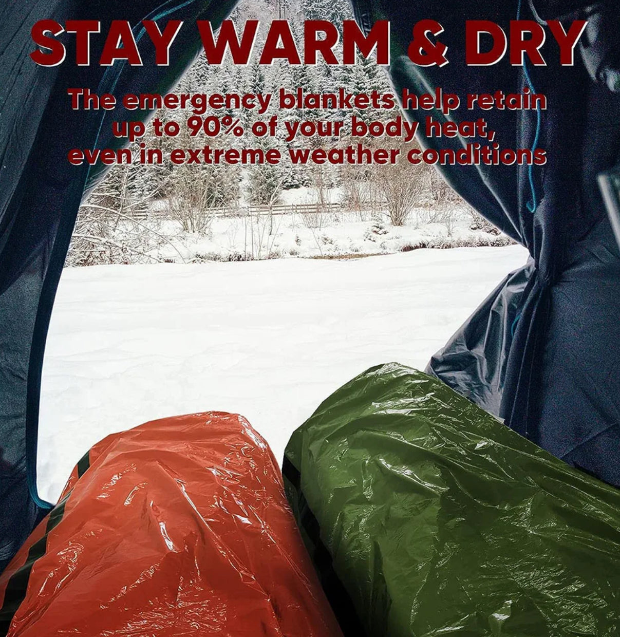 Emergency sleeping bag