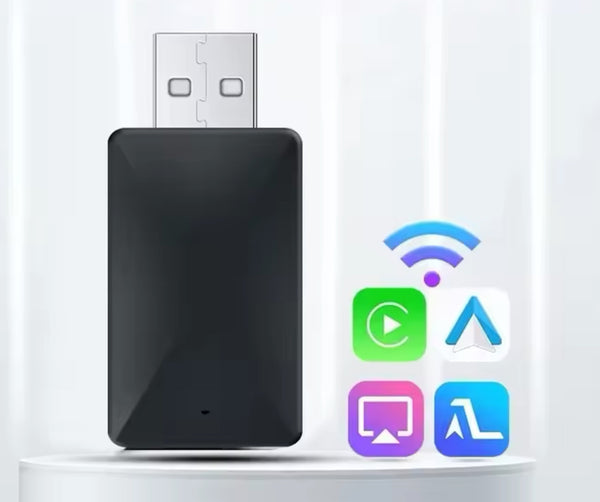 Wireless CarPlay and Android Auto 2-in-1 Adapter Smart Dongle