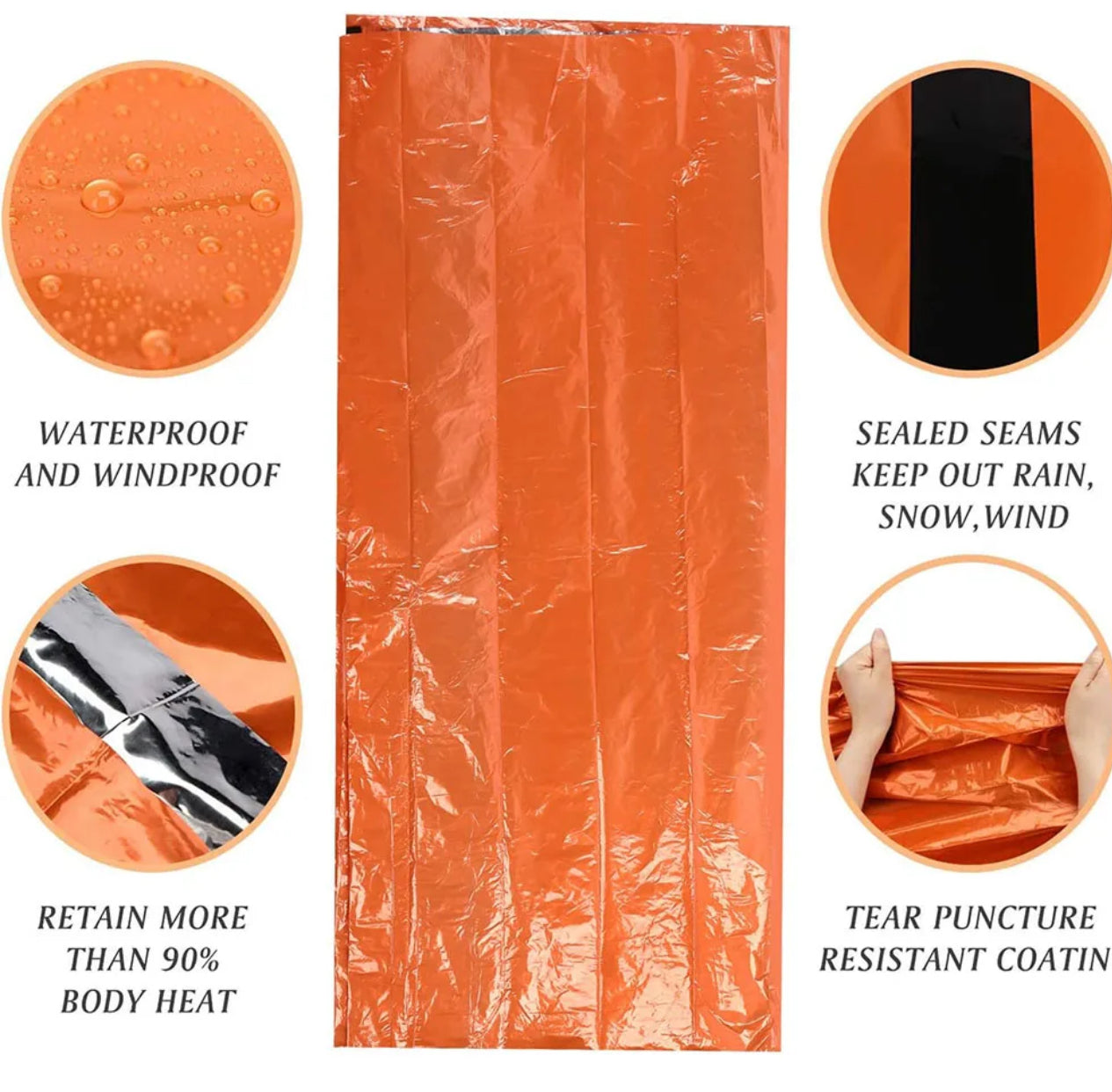 Emergency sleeping bag