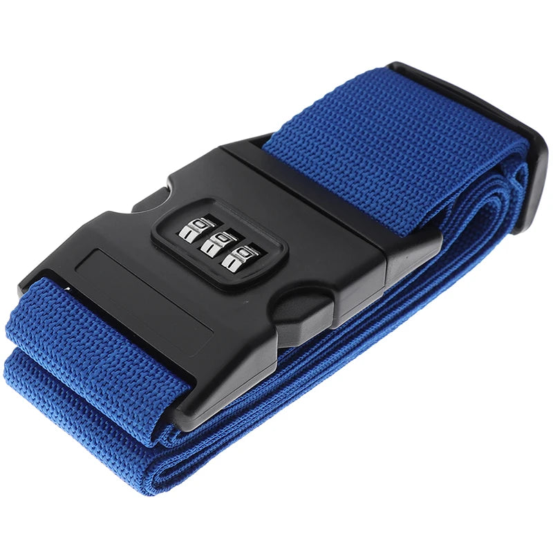 Adjustable Luggage Strap with Lock