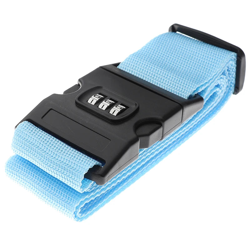 Adjustable Luggage Strap with Lock