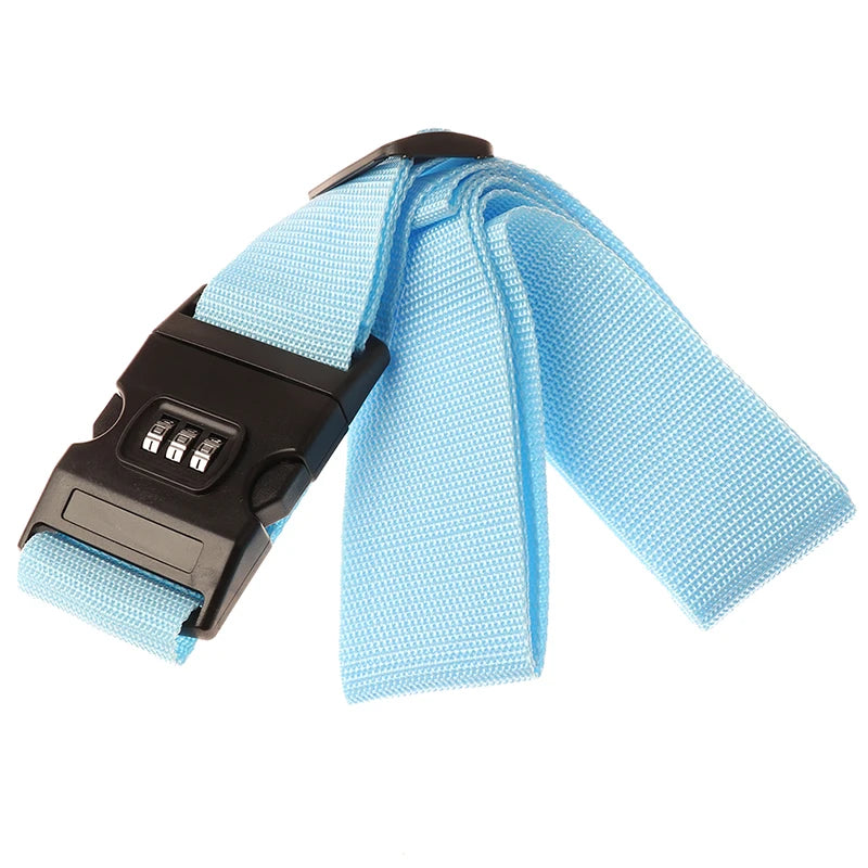 Adjustable Luggage Strap with Lock