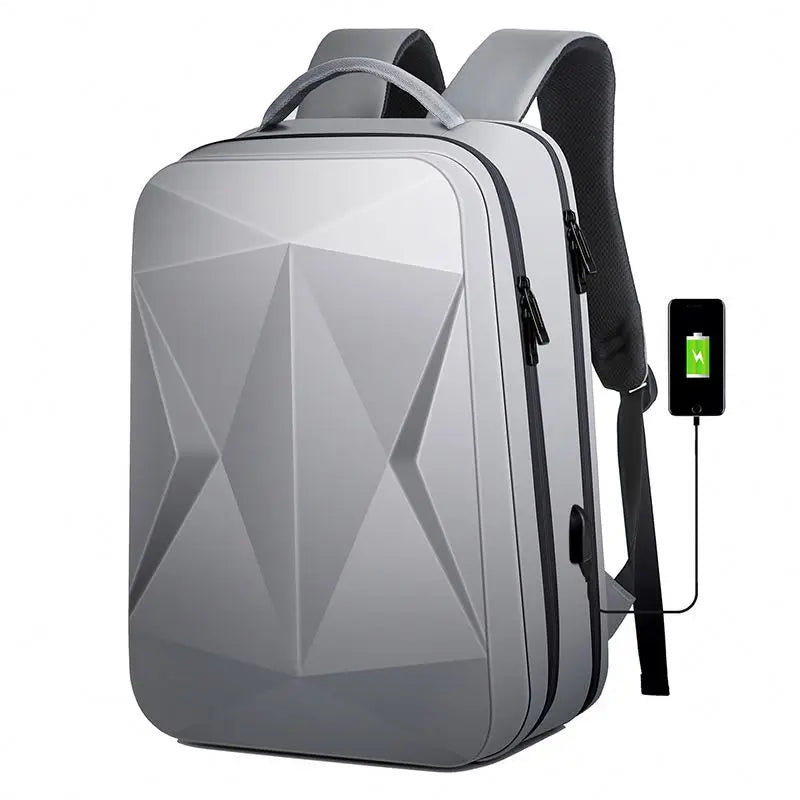 Hard-Shell Backpack with USB Charging | Aquasafe
