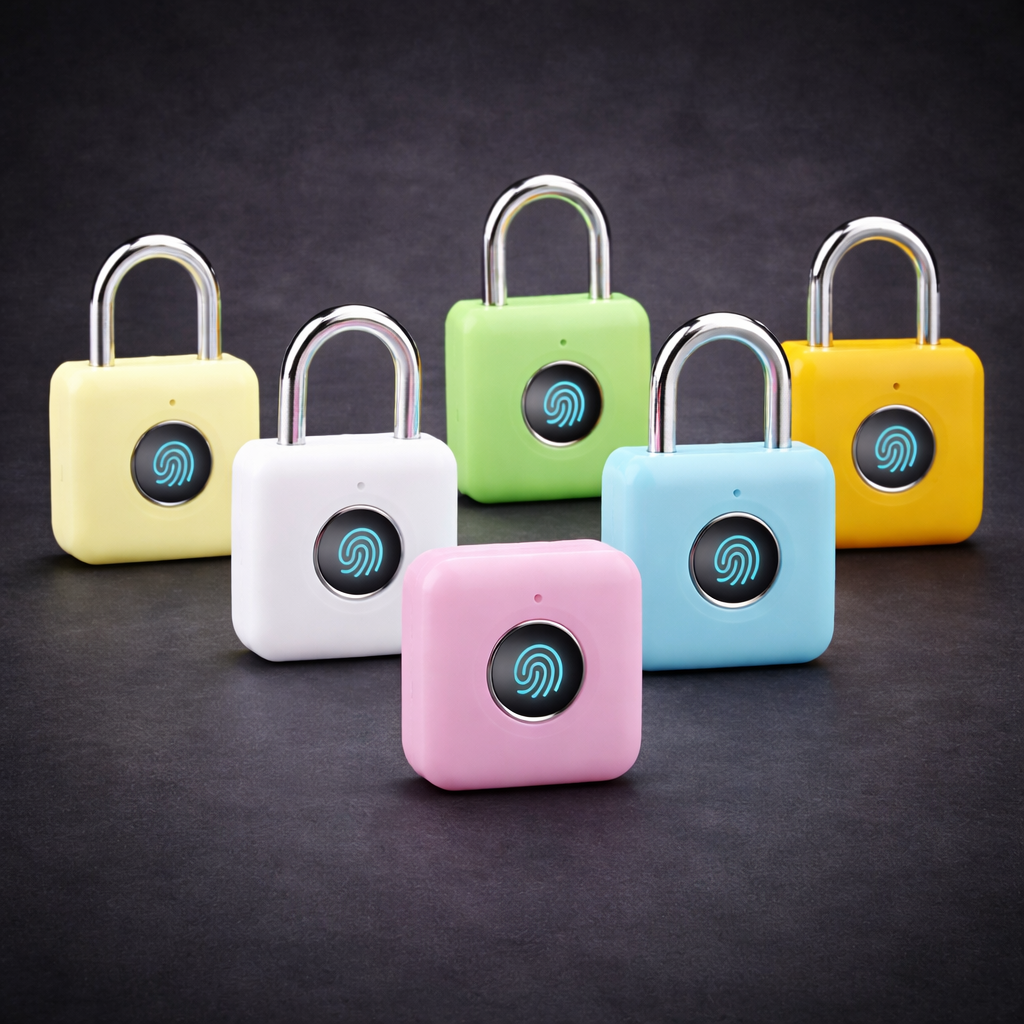 Mini Biometric Fingerprint Padlock