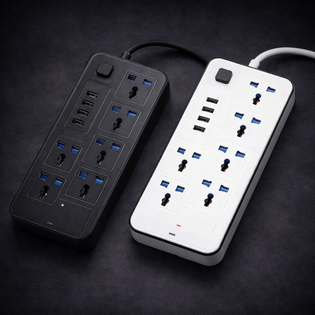 Universal Travel Power Hub with USB-C