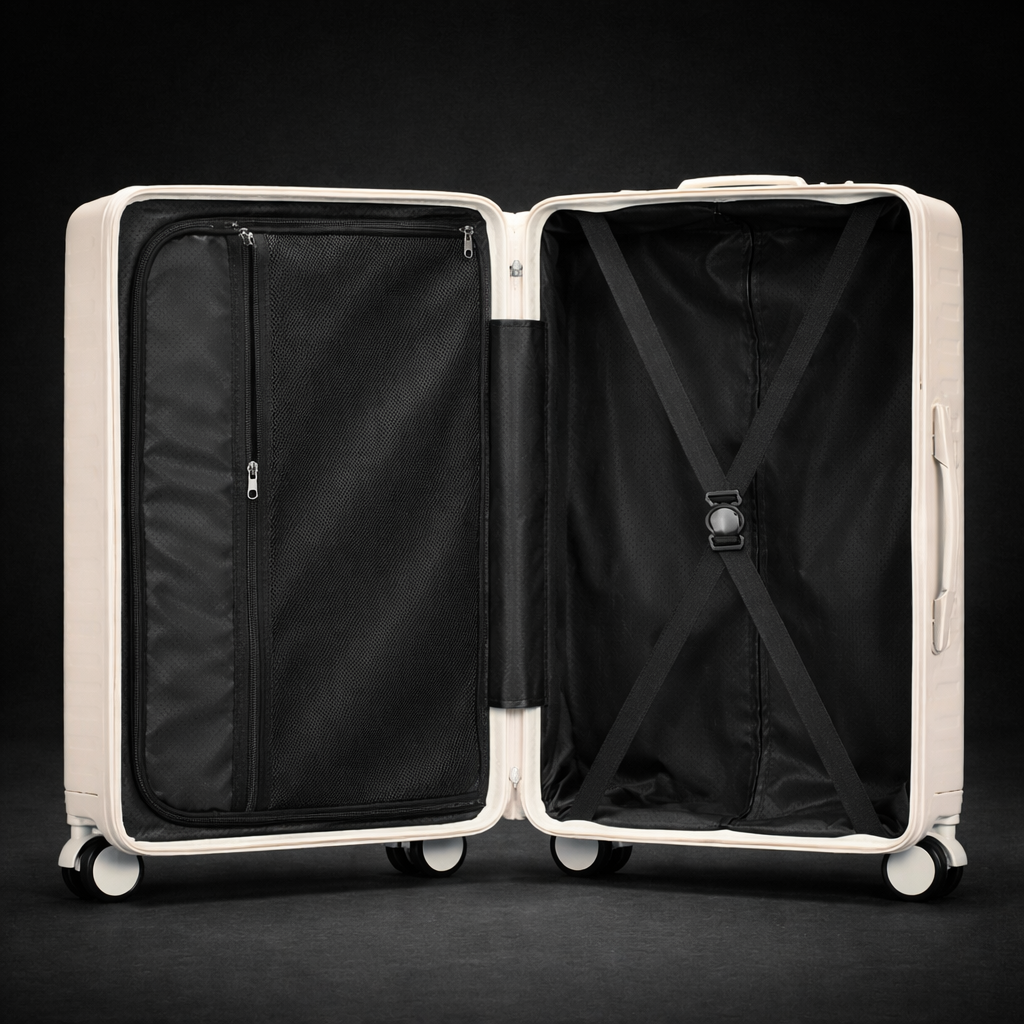 Front-Opening Smart Hard Shell
Carry-On Suitcase (20” / 24”)