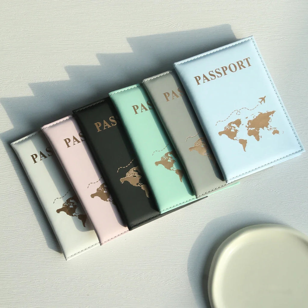 WorldMap™ Passport Cover – Stylish Protection for Every Journey