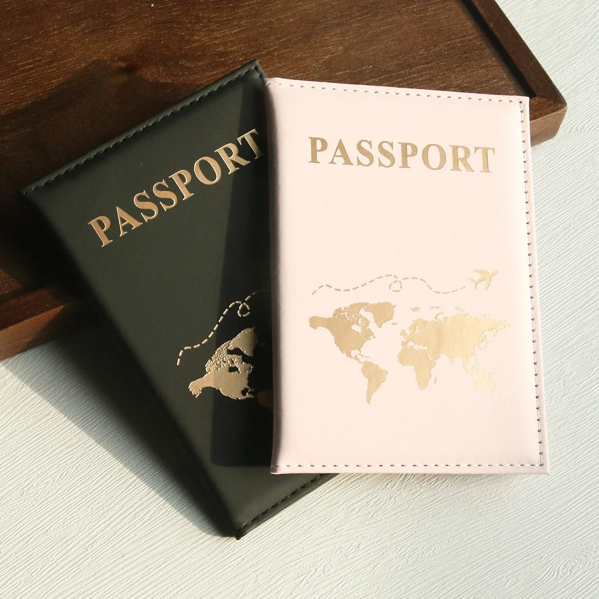 WorldMap™ Passport Cover – Stylish Protection for Every Journey