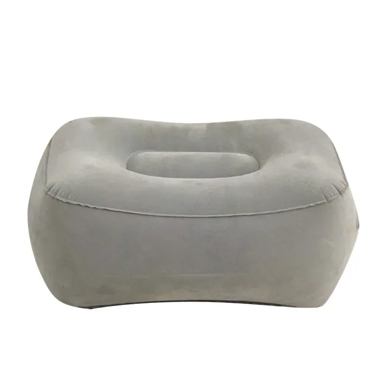Inflatable Travel Footrest Pillow