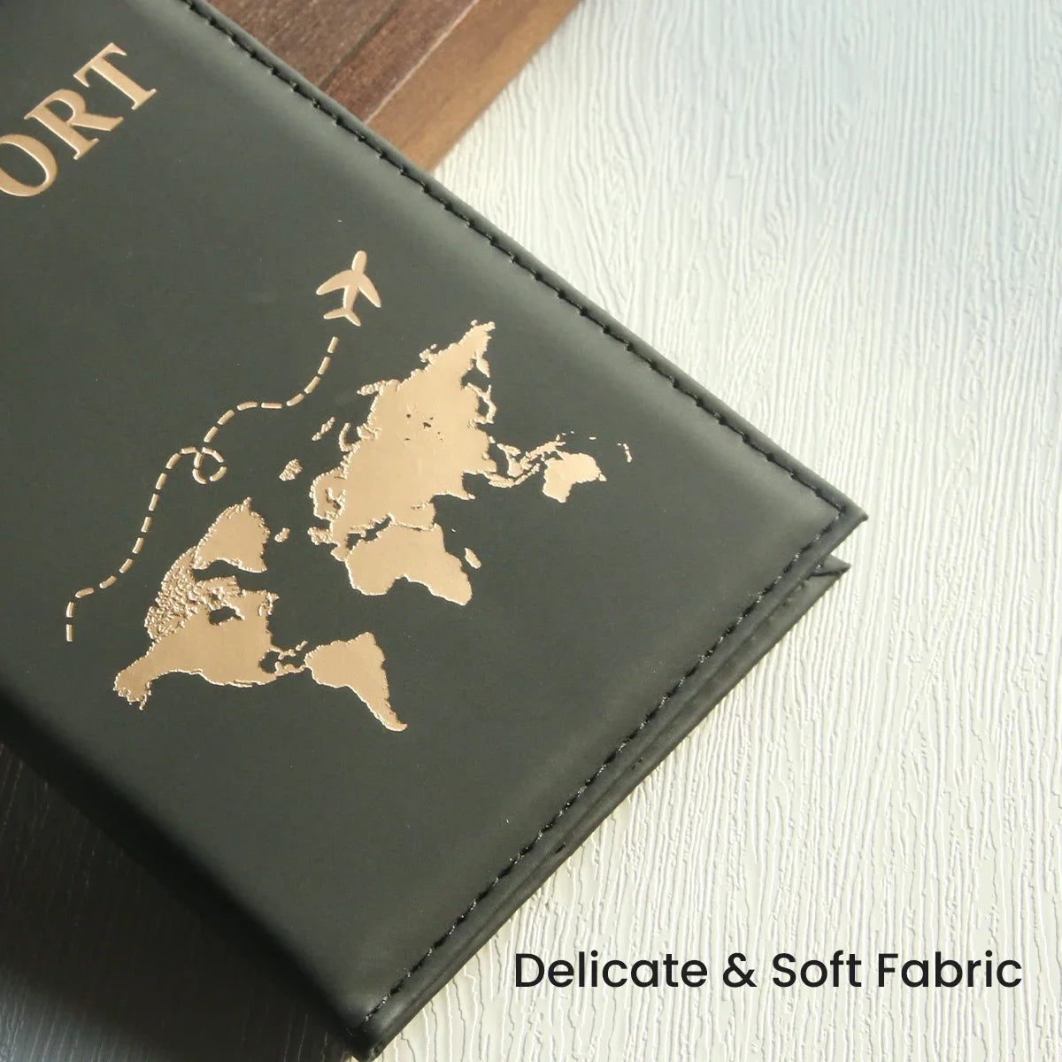 WorldMap™ Passport Cover – Stylish Protection for Every Journey