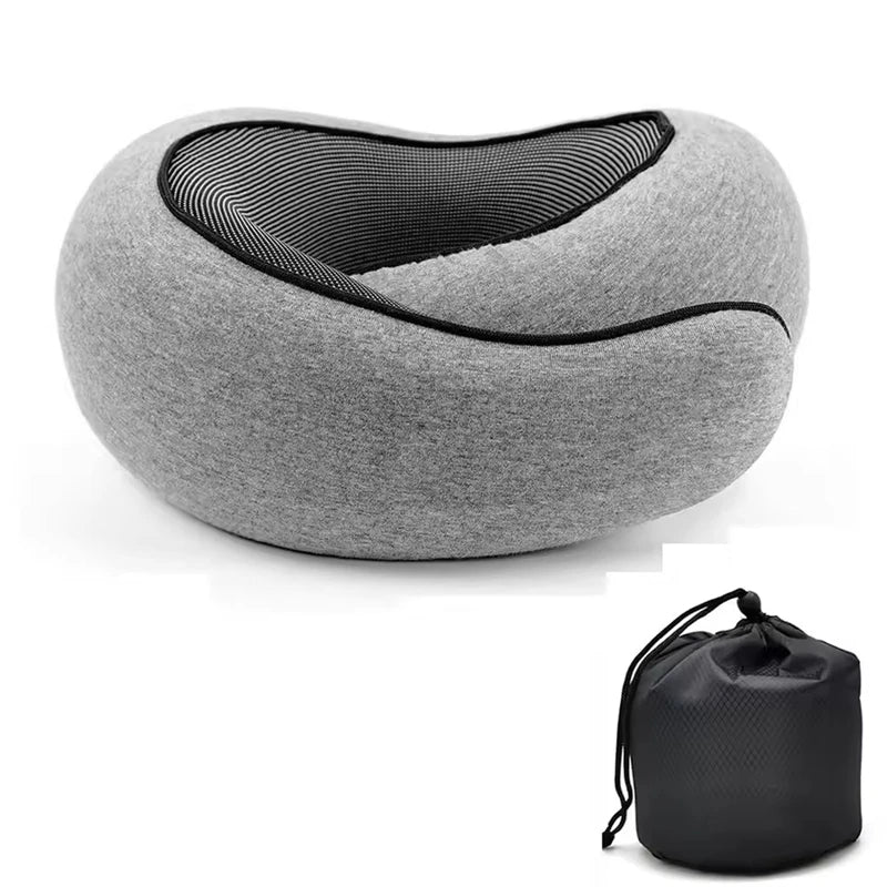 U-Shaped Memory Foam Travel Neck Pillow