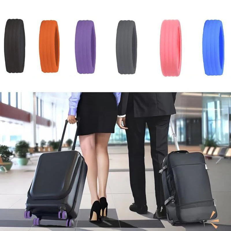 ColorPop Wheel Covers – Protect & Style Your Luggage (8 packs)