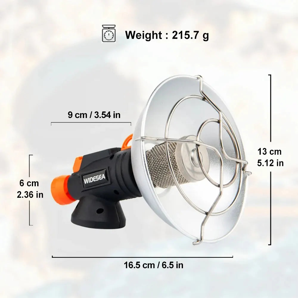 Portable Stainless Steel Camping Heater with Ignition
