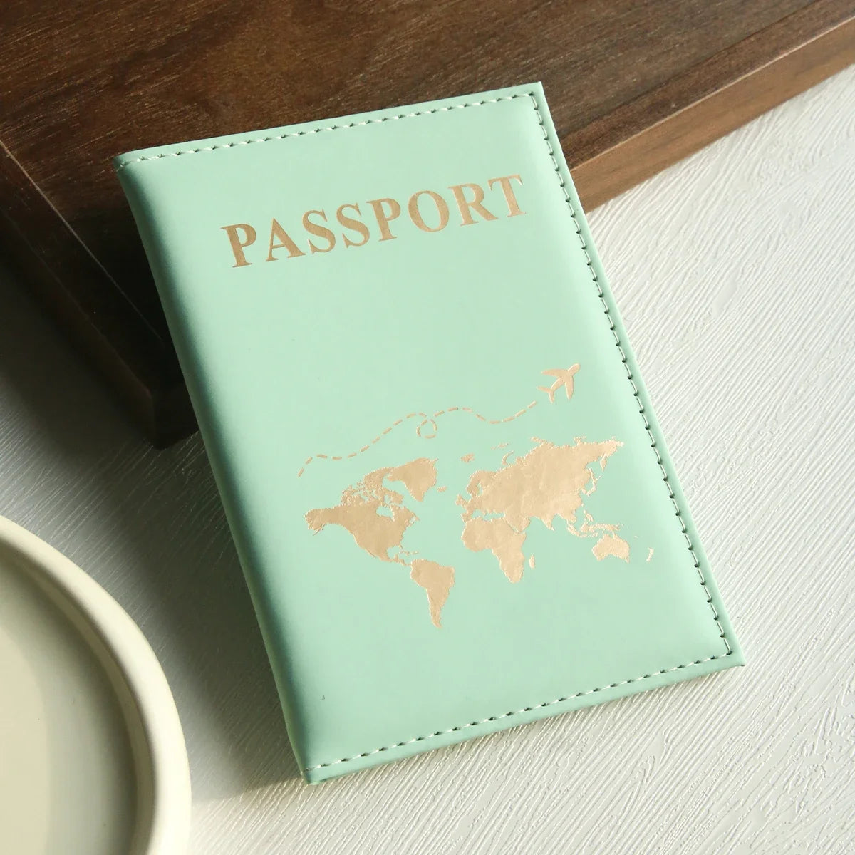 WorldMap™ Passport Cover – Stylish Protection for Every Journey