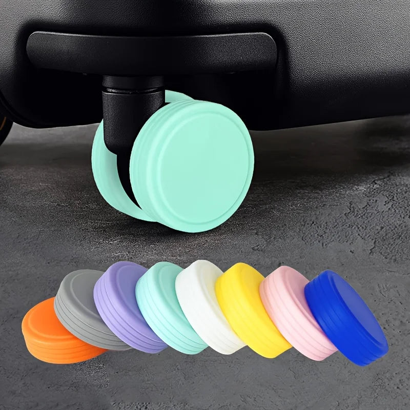 UltraGrip™ 360° Luggage Wheel Shields 4-packs