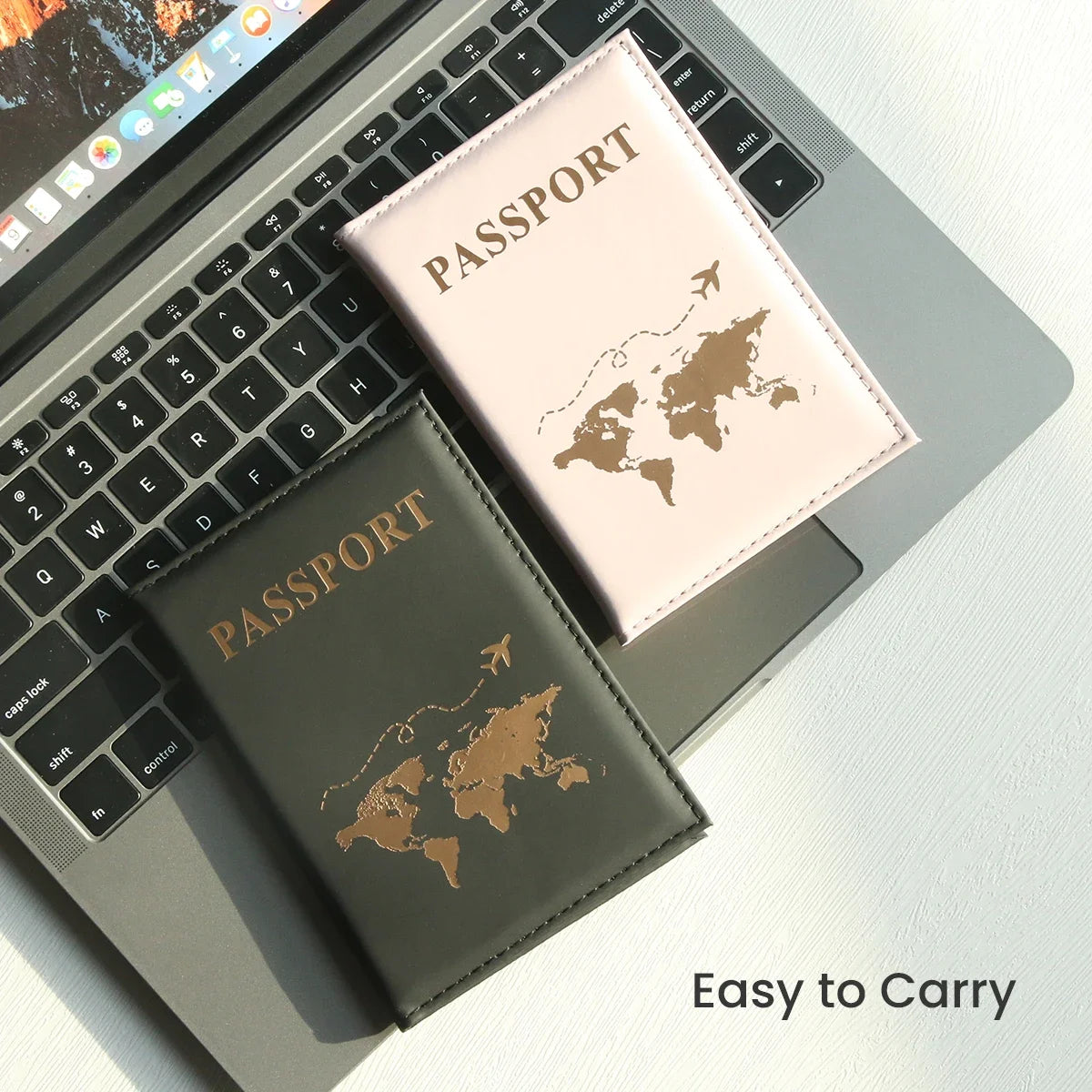 WorldMap™ Passport Cover – Stylish Protection for Every Journey