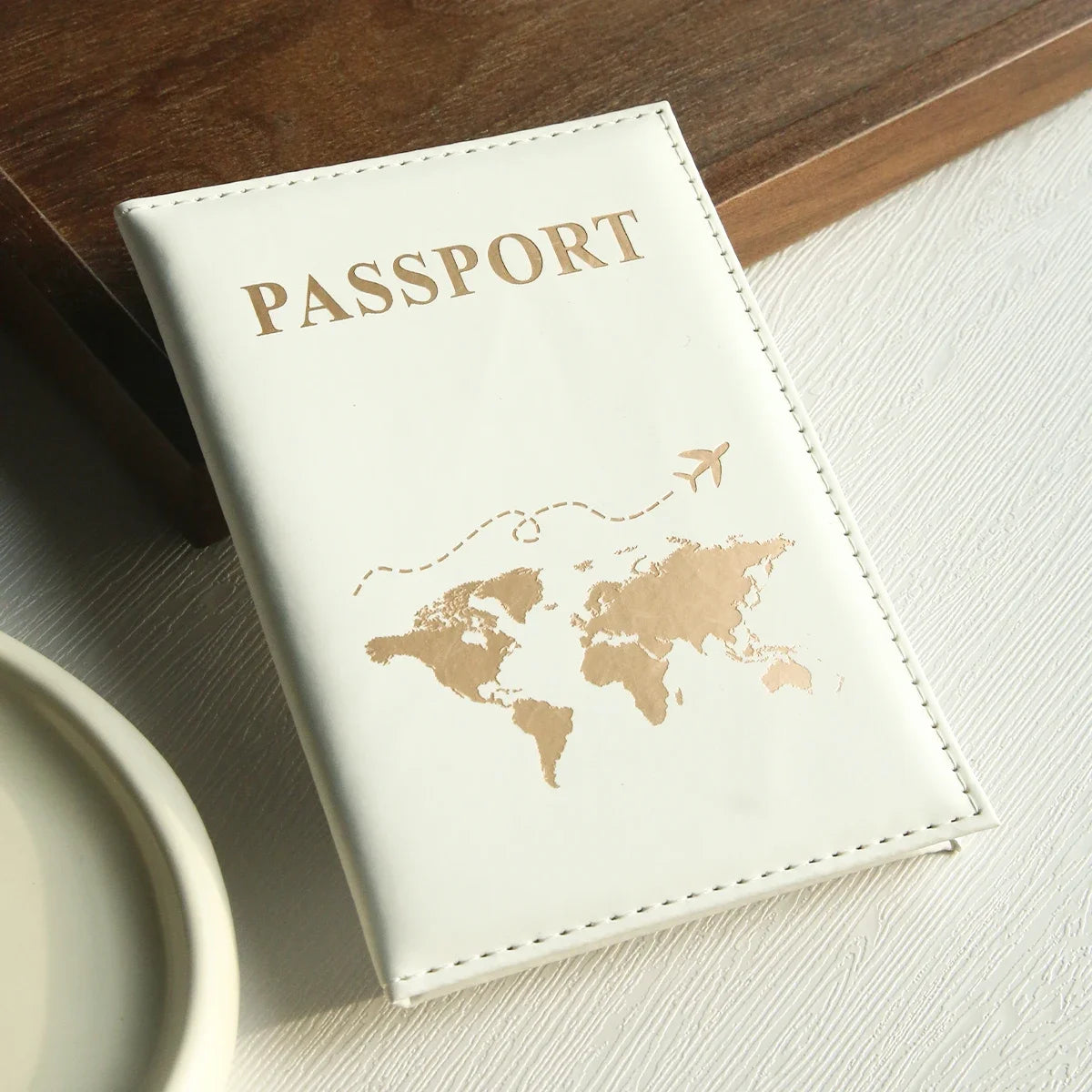 WorldMap™ Passport Cover – Stylish Protection for Every Journey