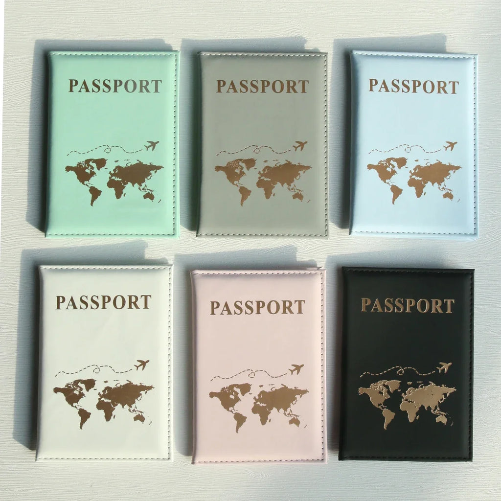 WorldMap™ Passport Cover – Stylish Protection for Every Journey