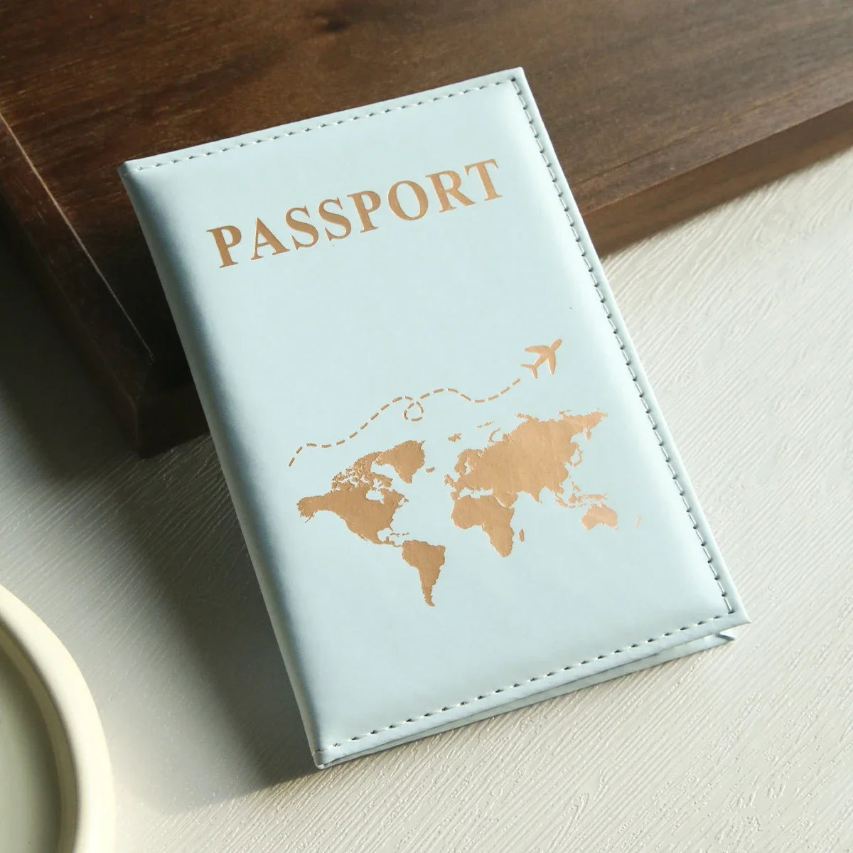 WorldMap™ Passport Cover – Stylish Protection for Every Journey