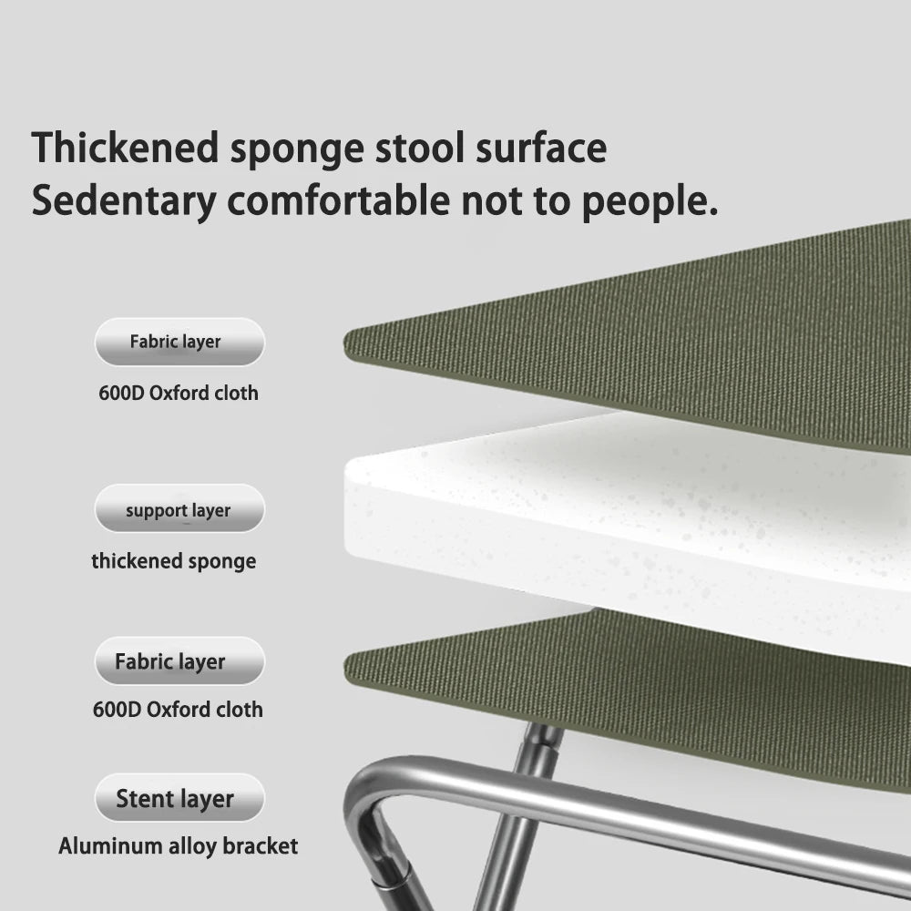 FoldAway™ Portable Camping Stool – Lightweight, Compact & Ready Anywhere