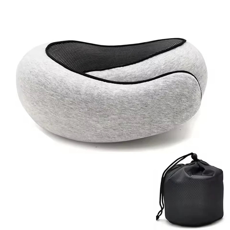 U-Shaped Memory Foam Travel Neck Pillow
