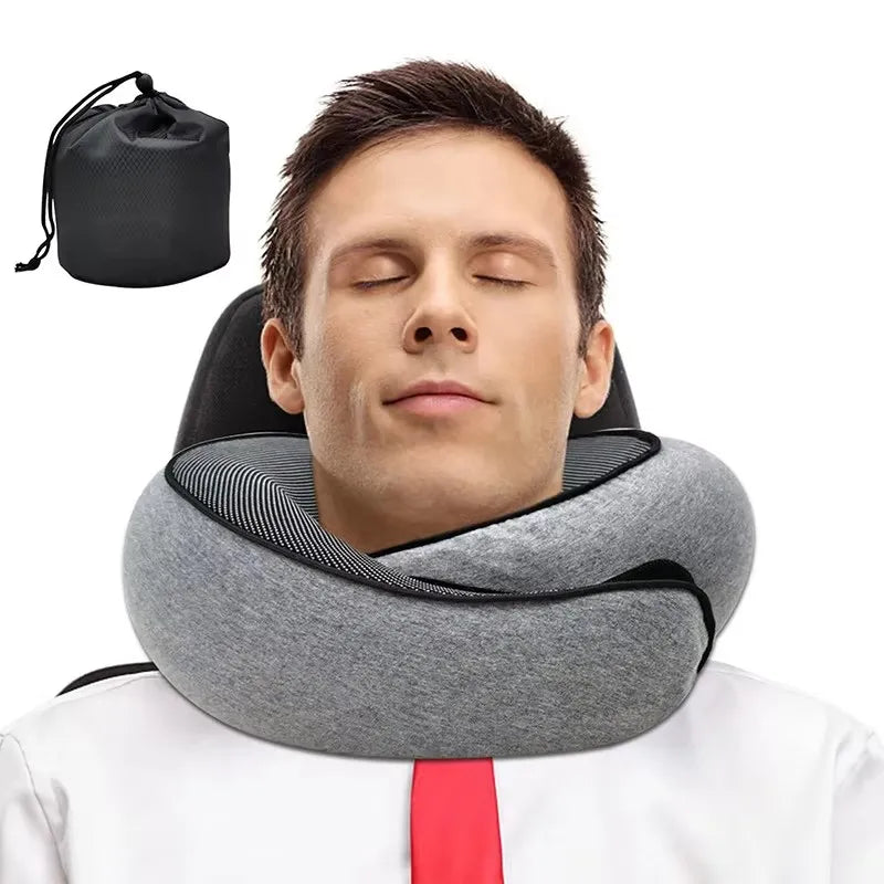 U-Shaped Memory Foam Travel Neck Pillow