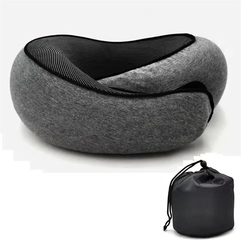 U-Shaped Memory Foam Travel Neck Pillow