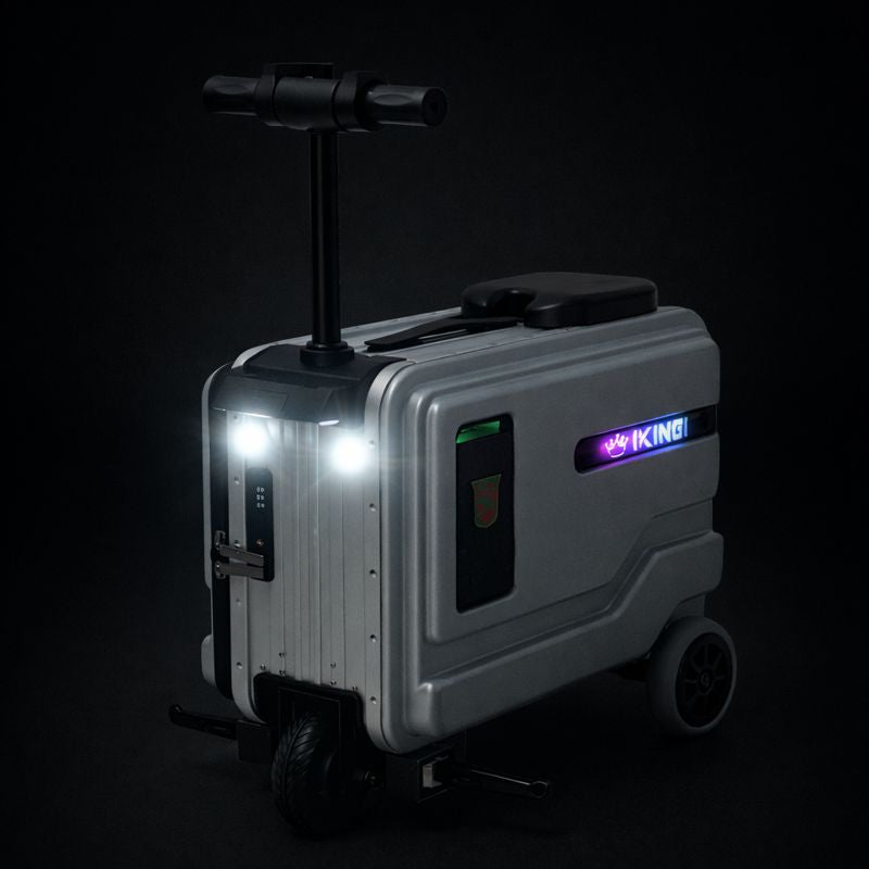 Electric Ride-On Smart Luggage