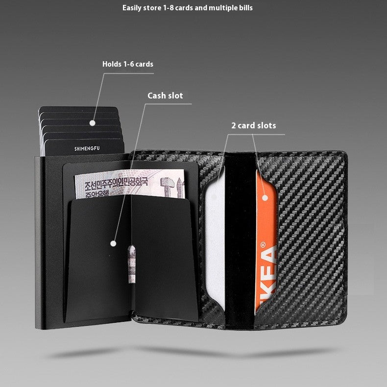 RetroShield™ RFID-Protect popup Wallet